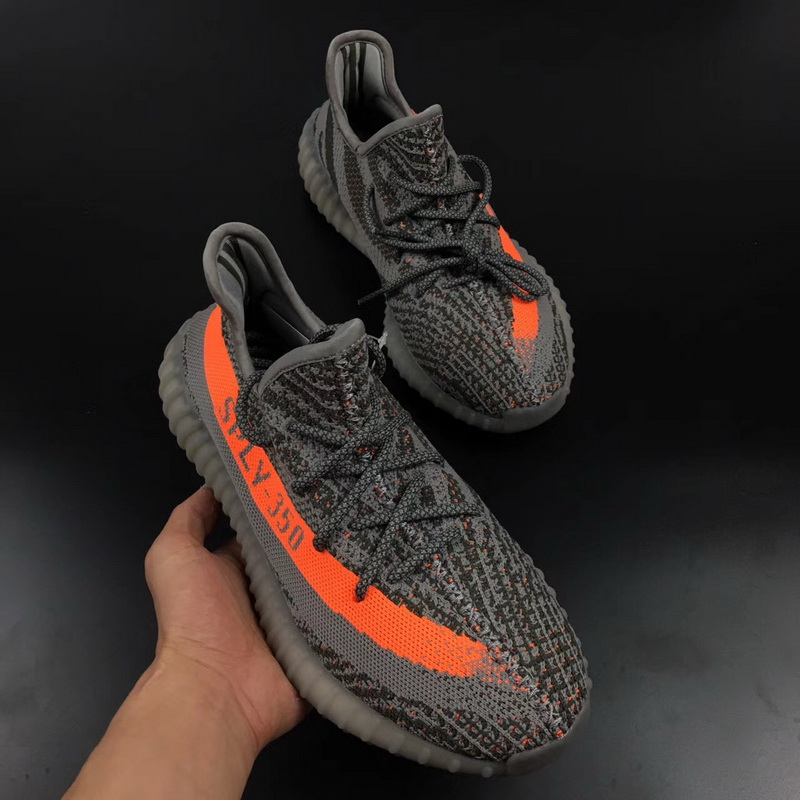 Super Max C4 Yeezy 350 V2 Boost“Grey-Orange” GS